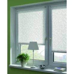 EasyFix Rollo 'Dekor' Jahreszeiten weiß 100 x 150 cm