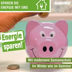 EasyFix Rollo 'Thermo energiesparend' weiß 45 x 150 cm