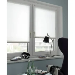 EasyFix Rollo 'Uni' reinweiß 60 x 150 cm