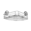 Eckablage 'Vacuum-Loc® Bari' chrom 31,5 x 8,5 x 22 cm