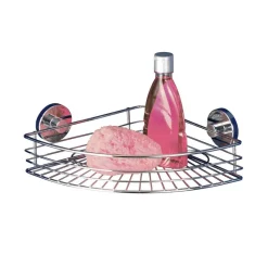 Eckablage 'Vacuum-Loc® Bari' chrom 31,5 x 8,5 x 22 cm