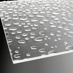 Eckeinstieg 'Fara 4' Schiebetür, 70 - 80 cm, silber, Kunststoffglas
