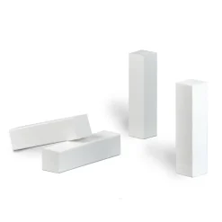 Eckholz Gletscher weiß 19 x 19 x 60 mm, 4 Stück