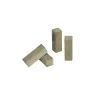 Eckholz Risseiche foliert 60 x 19 x 19 mm, 4 Stück