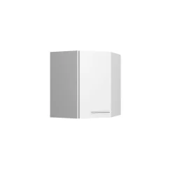 Eckoberschrank 'Optikomfort Bengt932' weiß 60 x 70,4 x 34,9 cm