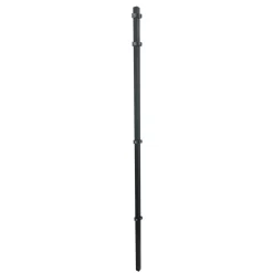 Eckpfosten 'Hugo' Stahl anthrazit 4 x 4 x 240 cm