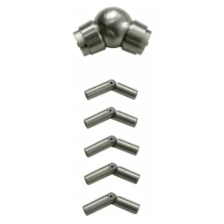 Eck-Set 'ES1' für Eck-Verbindung 90-180°, 8-teilig