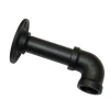 Eckstück 'Industrial Home' schwarz Ø 25 mm