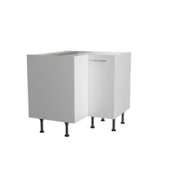 Eckunterschrank 'Optikomfort Bengt932' weiß 90 x 87 x 58,4 cm
