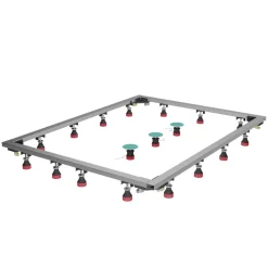 Einbaurahmen 'Lite Line' für Duschwanne 70 x 120 - 180 cm