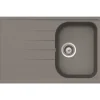 Einbauspüle 'Estia 100S' grau 790 x 500 mm