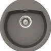 Einbauspüle 'Sofia R100 Croma' grau 47 x 49 cm