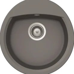 Einbauspüle 'Sofia R100 Croma' grau 47 x 49 cm