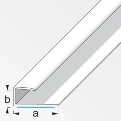 Einfassprofil silber 1000 x 9 mm
