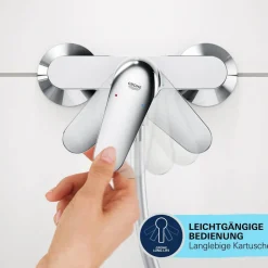 Einhand-Wannenbatterie 'Swift' verchromt