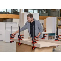 Einhandzwinge 'EZ360-30' Spreizweite vorn 195-465 mm