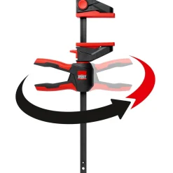 Einhandzwinge 'EZ360-45' Spreizweite vorn 195-615 mm