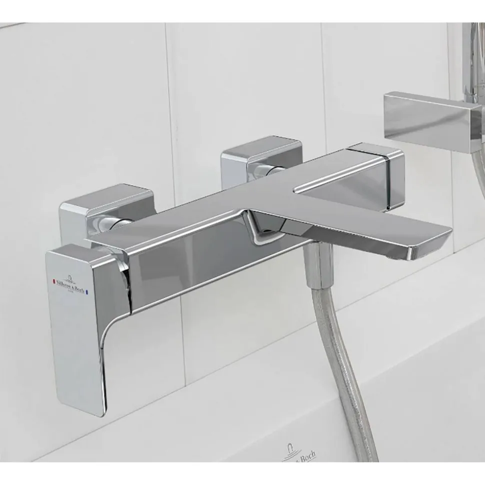 Einhebel-Badewannenarmatur 'Subway 3.0' verchromt