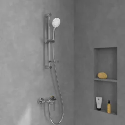Einhebel-Duscharmatur 'Architectura' verchromt