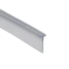 Einschubdichtung 'MasterClass/Garant' gerade, transparent, 100 cm