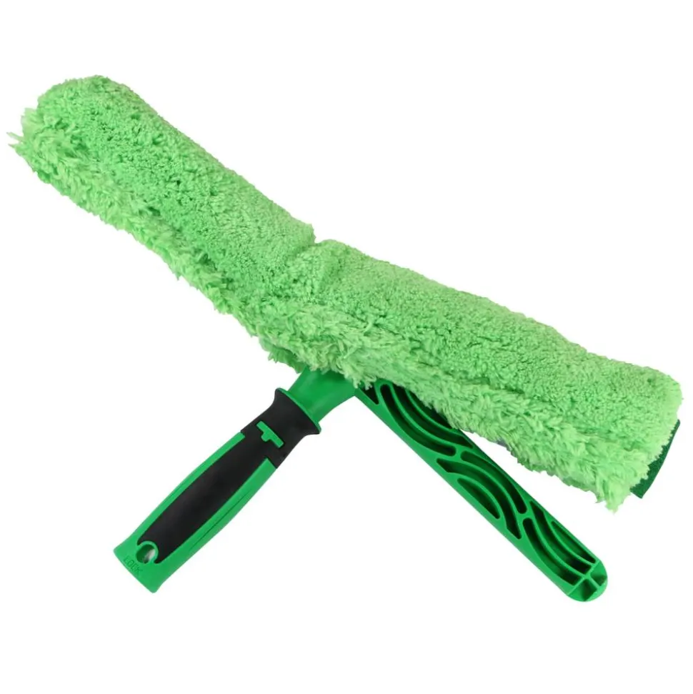 Einwascherbezug 'MicroStrip' grün 45 cm
