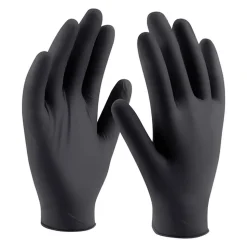 Einweghandschuh 'Pro Liquid Single' schwarz Größe 9/L