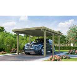 Einzelcarport '617' Gr. 1, 512 x 322 cm ohne Dacheindeckung, kieferfarben
