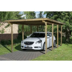 Einzelcarport '606' kesseldruckimprägniert 300 x 600 cm