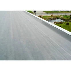Einzelcarport 'Spreewald' 396 x 741 cm rote Blende KDI imprägniert