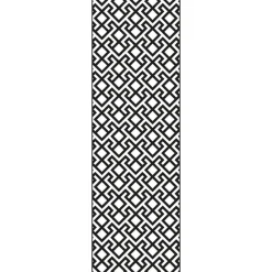 Einzelprofil Designelement 'Abstract XL' Aluminium anthrazit 60 x 180 cm