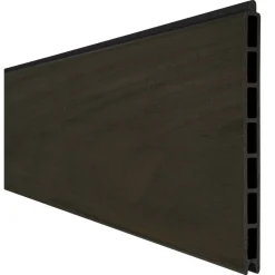 Einzelprofil 'Grande' BPC Stecksystem Walnussfarben 180 x 25,3 x 1,9 cm