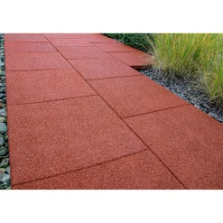 Elastikplatte rotbraun 50 x 50 x 2,5 cm