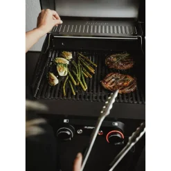 Elektrogrill 'eFlow Pro 2 Turbo' schwarz 3000 W 112,5 x 111,5 x 57 cm