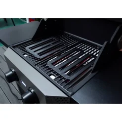 Elektrogrill 'Grenada' anthrazit 2400 W 122 x 112 x 58,5 cm