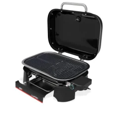 Elektrogrill 'Lumin' schwarz 66 x 48,5 x 30,5 cm