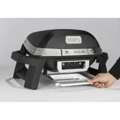 Elektrogrill 'Pulse 1000' schwarz 1800 W 61 x 33 x 54 cm