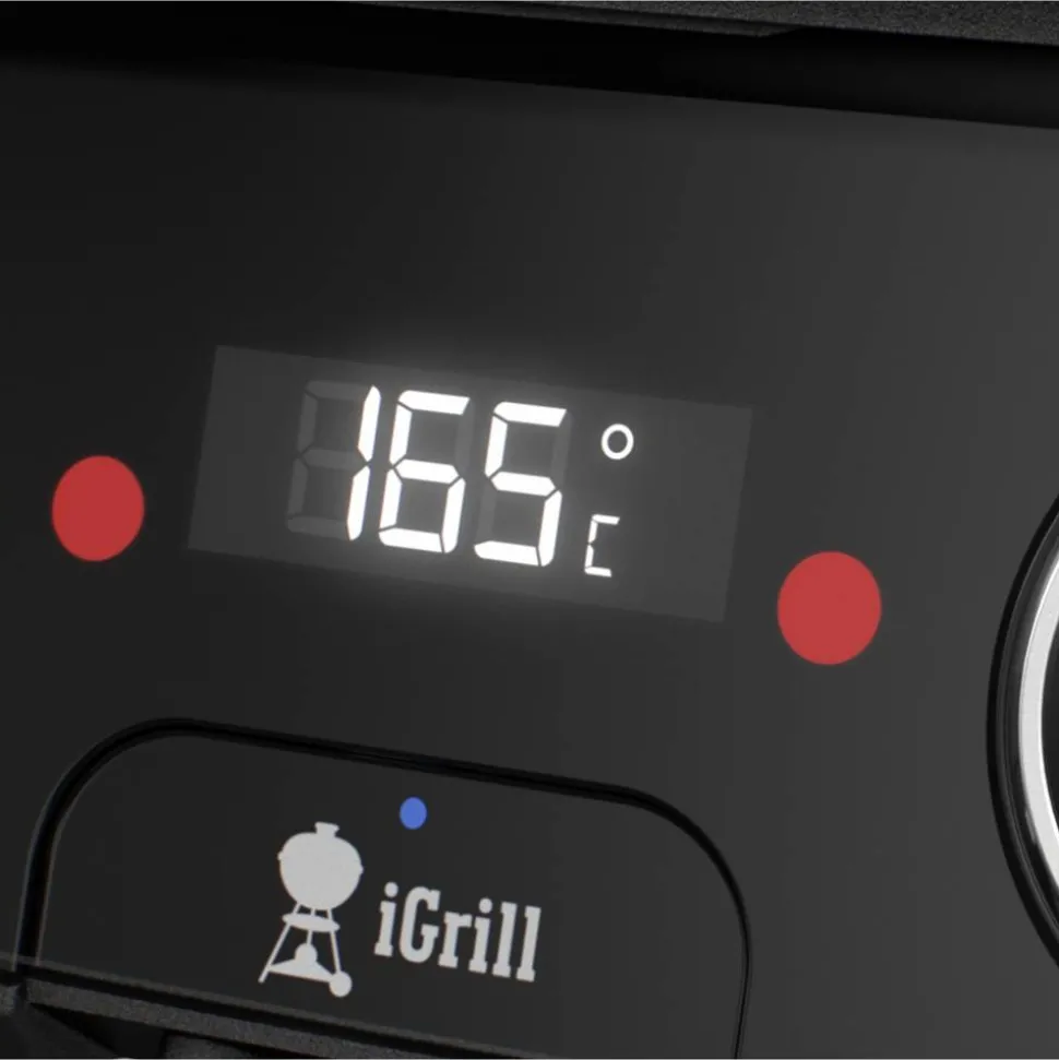 Elektrogrill 'Pulse 2000' schwarz 2200 W 112 x 107 x 61 cm
