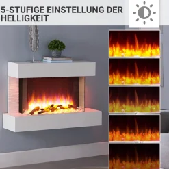 Elektrokamin 'Aidan' weiß 2 kW