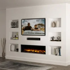 Elektrokamin 'Amazona 56' schwarz 2 kW