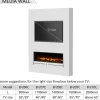 Elektrokamin 'Amazona 64' schwarz 2 kW