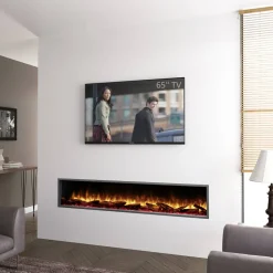 Elektrokamin 'Amazona 80' schwarz 2 kW