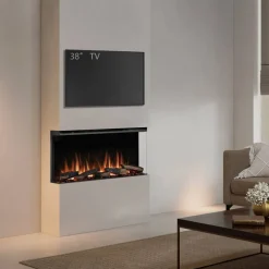 Elektrokamin 'Athena 36' schwarz 1,5 kW