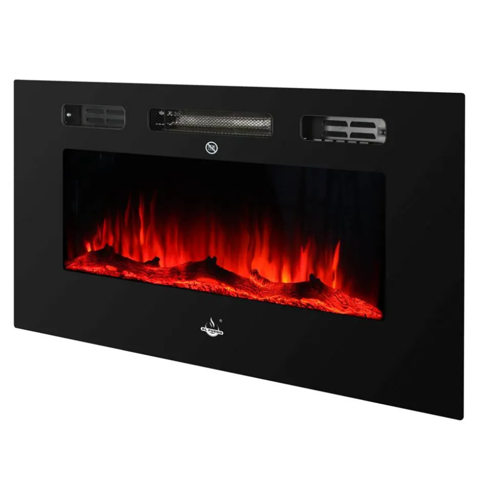 Elektrokamin 'Bern' schwarz 1,8 kW