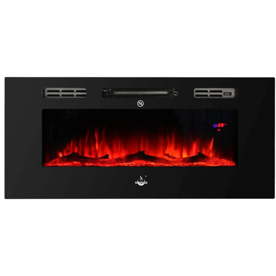 Elektrokamin 'Bern' schwarz 1,8 kW