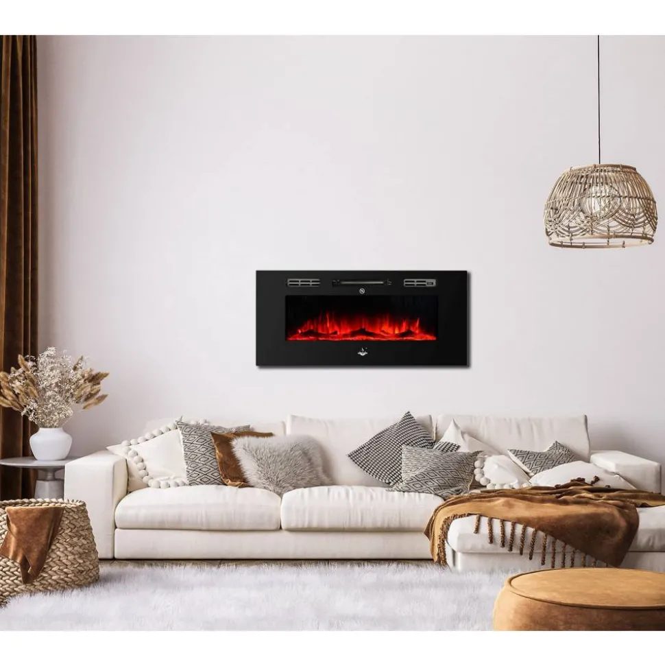 Elektrokamin 'Bern' schwarz 1,8 kW