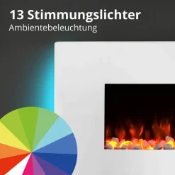 Elektrokamin 'Enjo' weiß 2 kW