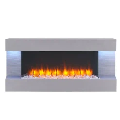 Elektrokamin 'Helia' betongrau 2 kW