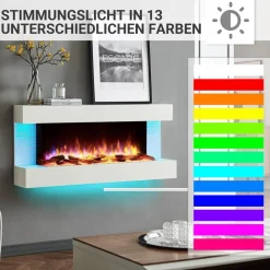 Elektrokamin 'Helia' weiß 2 kW