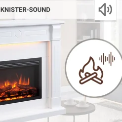 Elektrokamin 'Hikaru' weiß 2 kW
