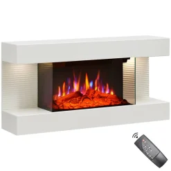 Elektrokamin 'Ida' weiß 1,8 kW
